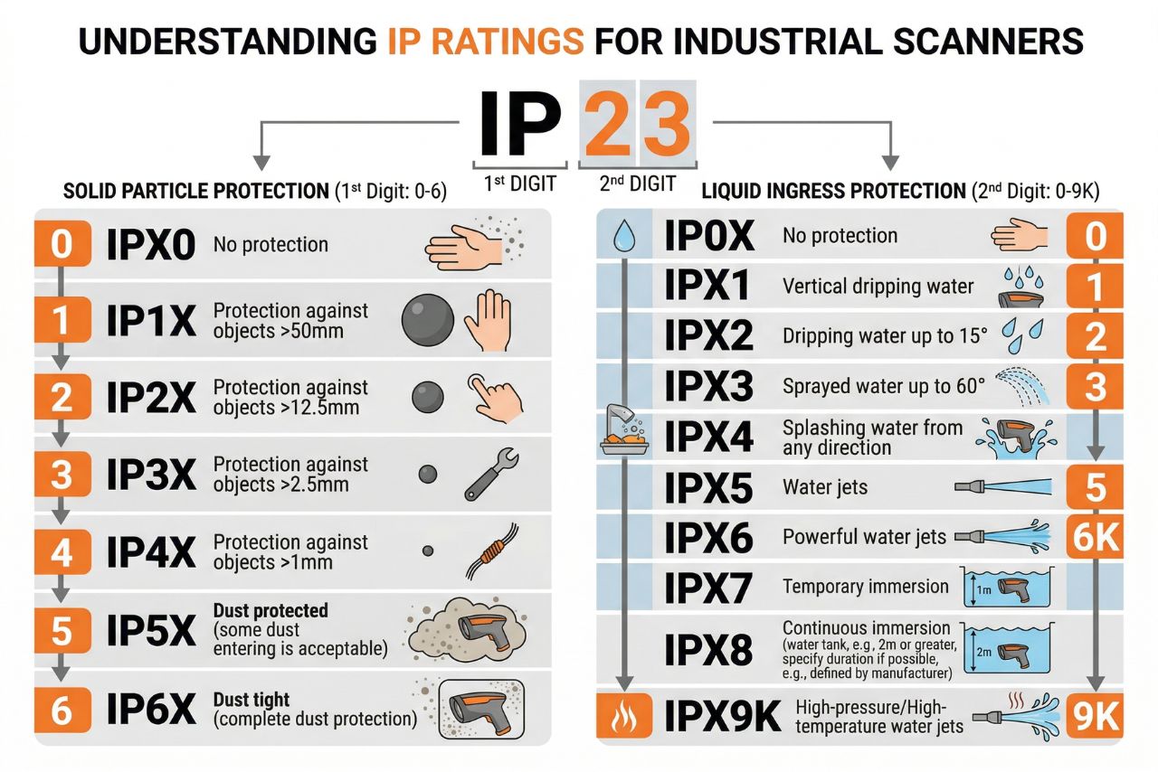 IP rating breakdown diagram
